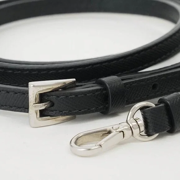 PRADA Black Pochette Shoulder Bag - Picture 7 of 12